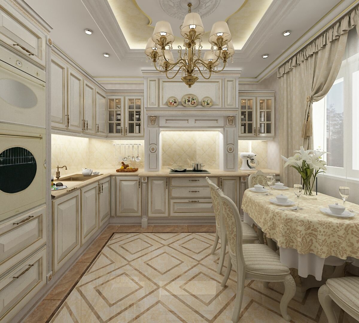 кухня в класичному стилі 2021