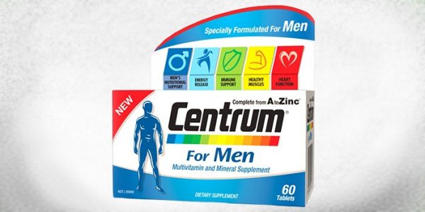 Вітаміни Центрум для чоловіків