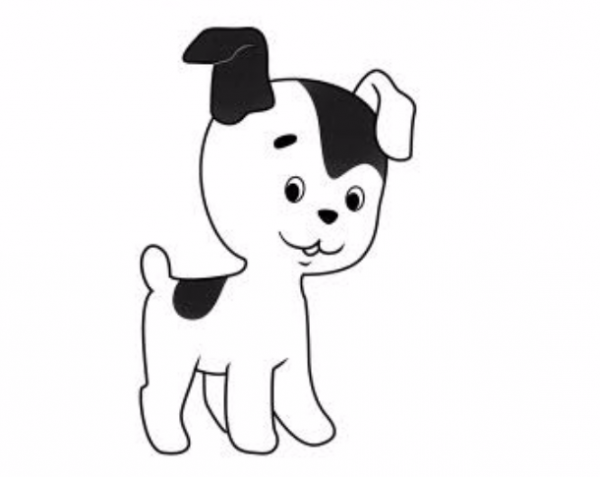 як намалювати собаку
