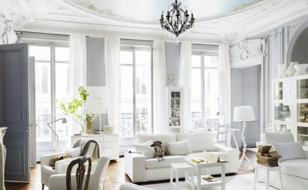 дизайн двокімнатної квартири в класичному стилі