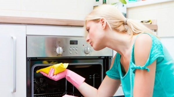 як відмити духовку