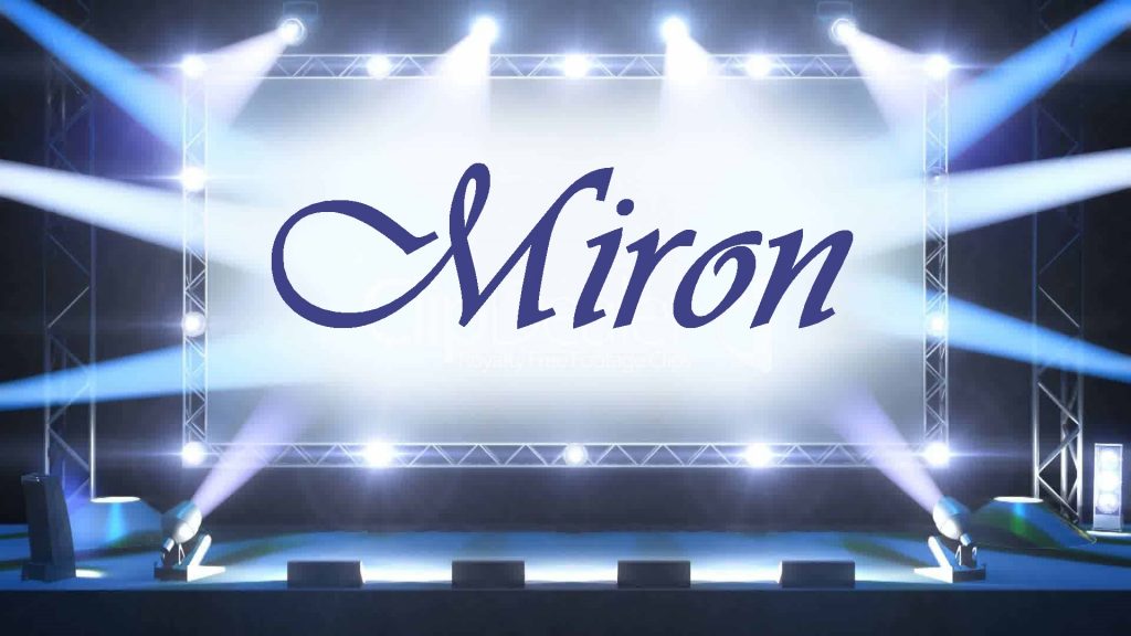 Що означає ім'я Мирон