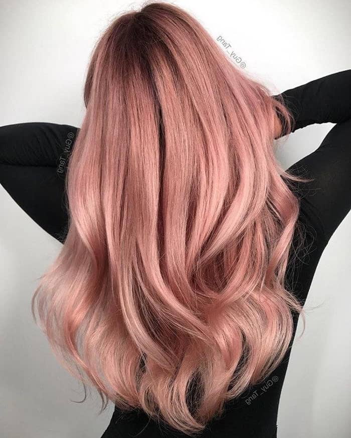 рожеве волосся 2019