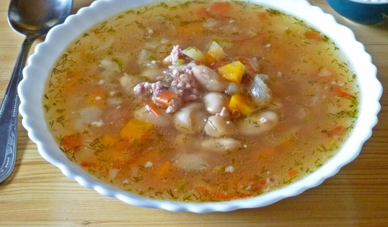 Суп з фаршем по–мексиканськи