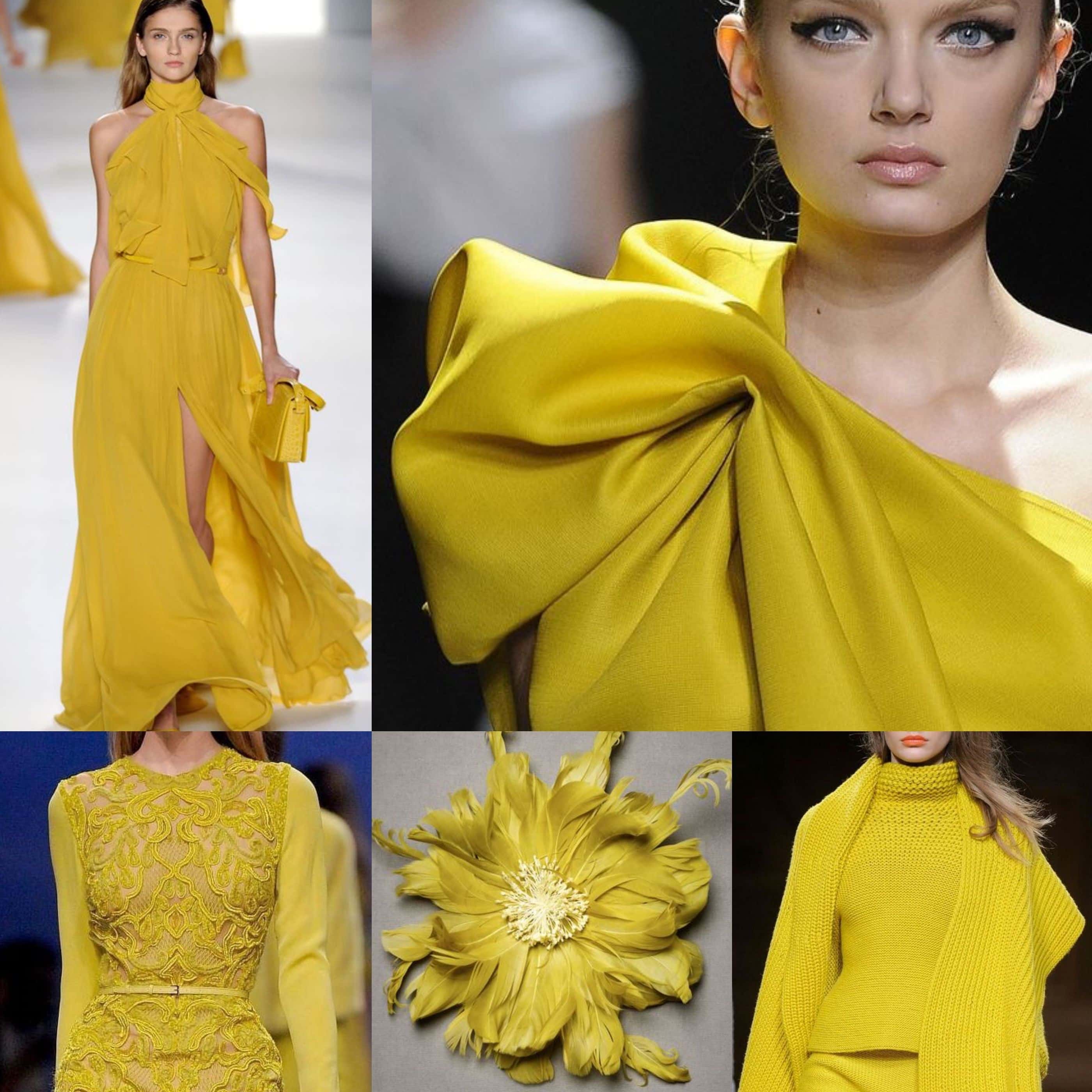 Жовтий цейлон відтінок в одязі 2019