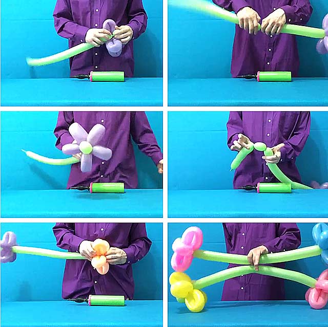 як робити фігури з повітряних кульок