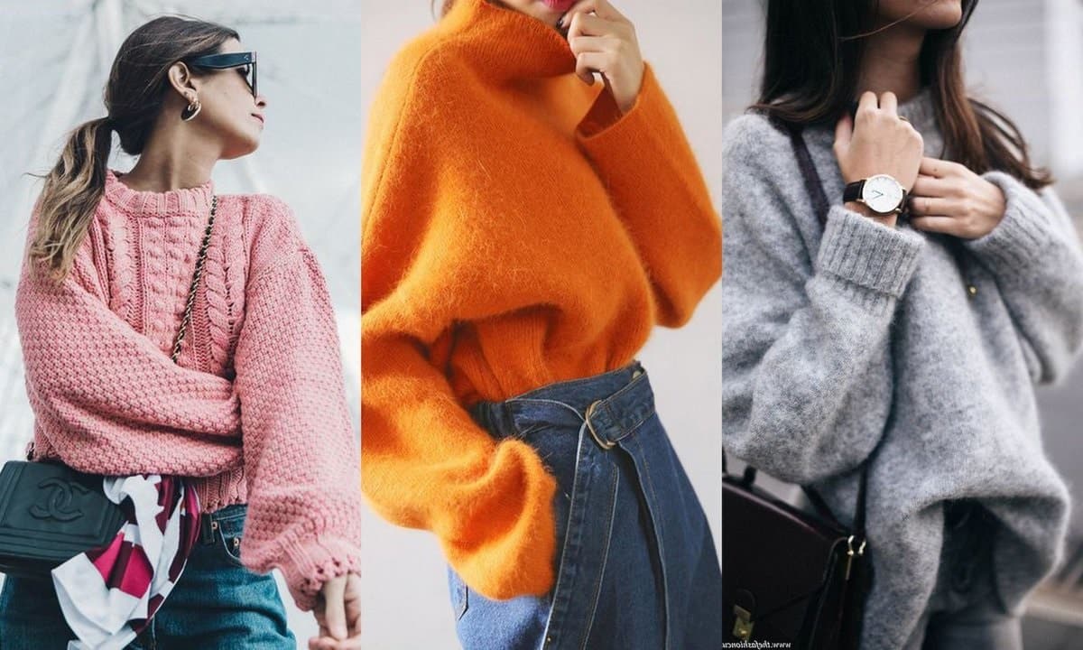 Об''ємні светри жіночі 2019