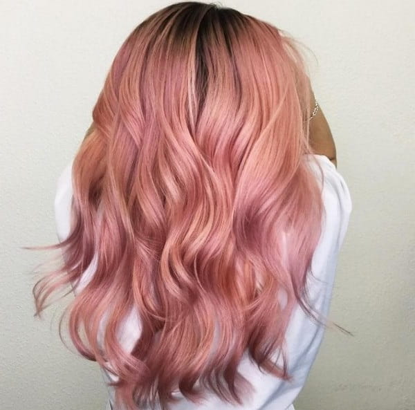 рожеві тони фарбування волосся 2019