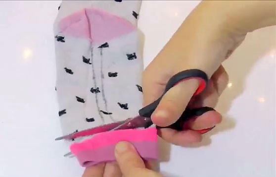 як зробити песика з шкарпетки